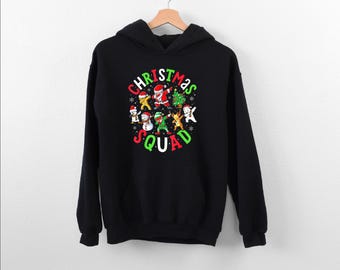 Christmas Squad Hoodie, Christmas Vacation Hoodie, Funny Christmas Family Hoodie, Christmas Matching Hoodie, Christmas Celebration Gift, Mom