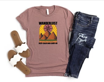 Wanderlust Shirt, Explorer Shirt, Camping Life Shirt, Hiking Tee, Vacation Tshirt, Gift For Nature Lover, Funny Mountain Shirt, Wander Shirt