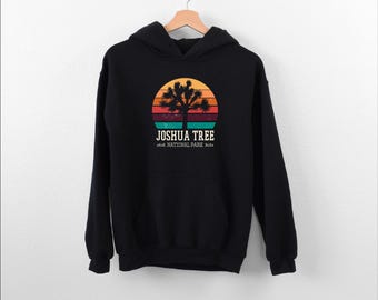 Joshua Tree National Park Hoodie, Retro Joshua Tree Hoodie, Adventure Hoodie, Joshua Tree Trip Hoodie, Hoodie For Camper, Wanderlust Hoodie