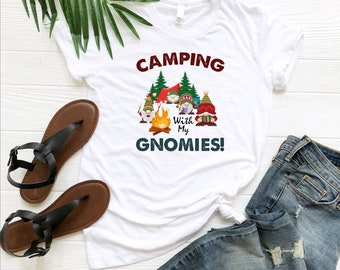 Camping Gnomies Shirt, Camping Family Shirt, Adventure Gnomies Shirt, Camping With My Gnomies Shirt, Camp Life Shirt, Gift For Camping Lover