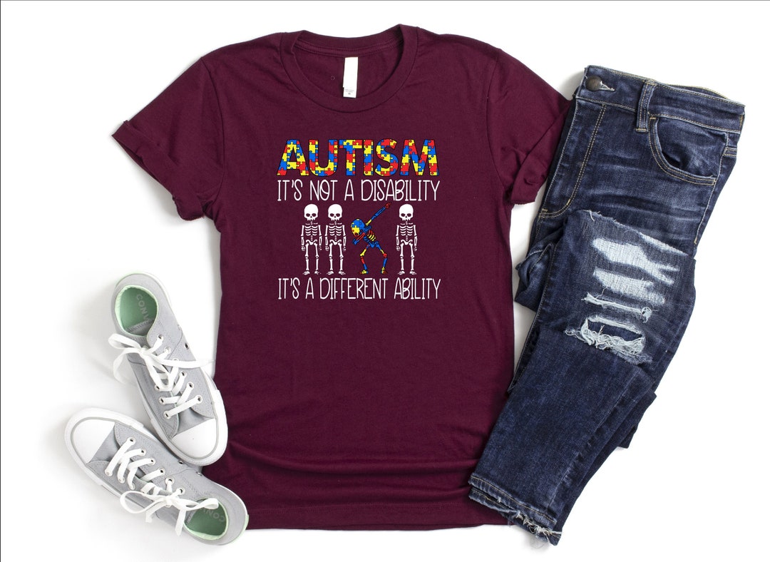 Skeleton Autism Shirt, Autistic Pride Shirt, Autism Mom Shirt, Funny ...