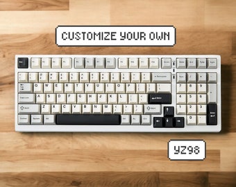 Customize your own YZ98 || Custom Wireless Hotswap 96% Keyboard with Lubed Linear, Tactile, or Silent Switches