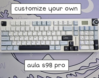 custom aula s98 pro || wireless 96% keyboard with hand lubed switches