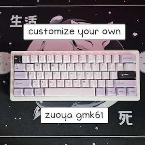 custom gmk61 || wireless 60% keyboard with hand lubed switches