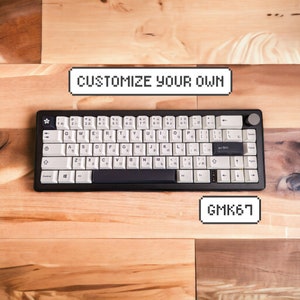 Customize your own GMK67 || Custom Wireless 65% Hotswap Keyboard with Lubed Linear, Tactile, or Silent Switches