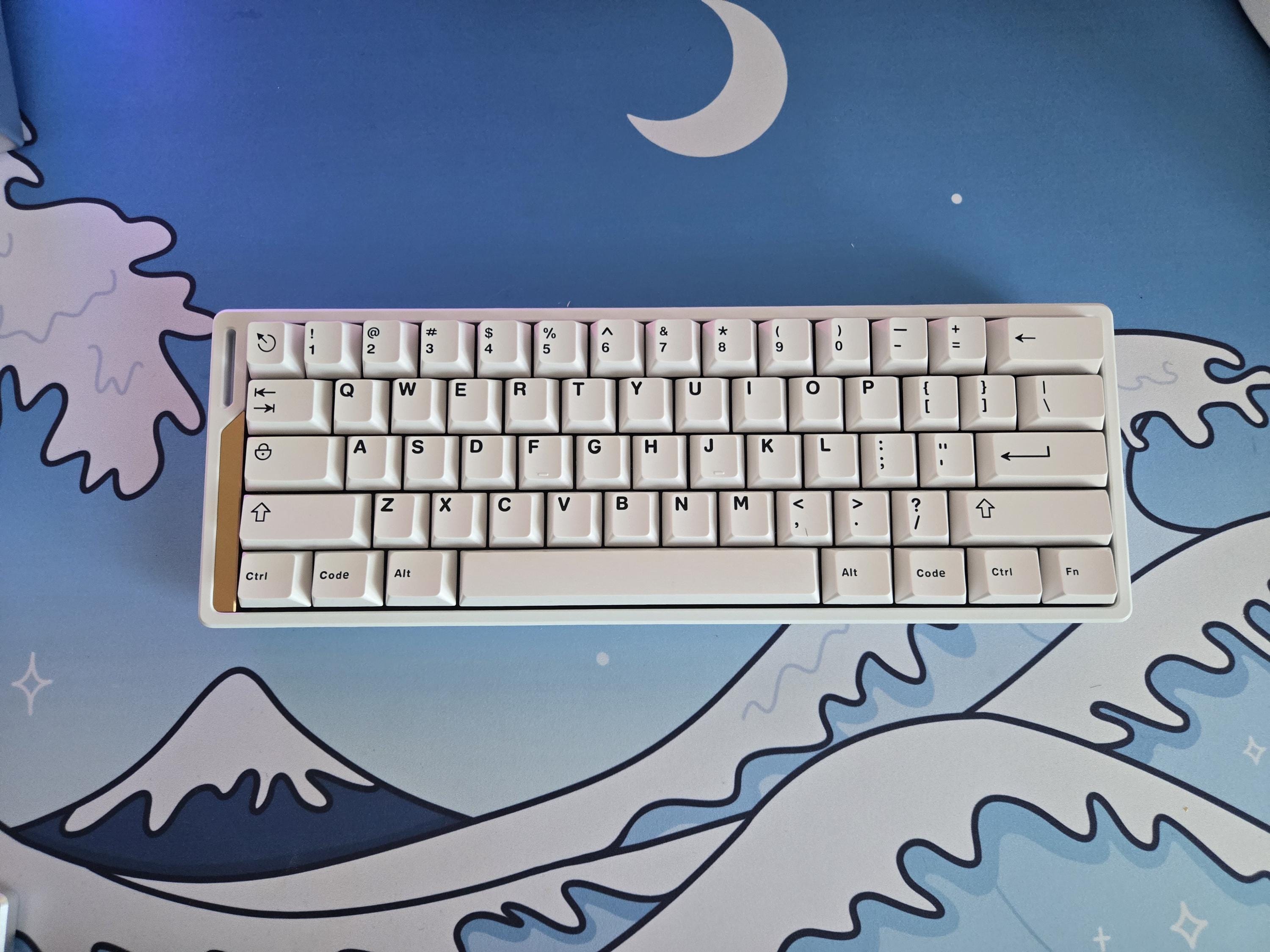 Modded Wooting 60he+ || Hand Lubed Switches + Tofu Redux or