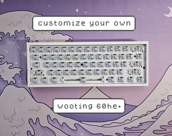 Modded Wooting 60he+ || Hand Lubed Switches + Tofu Redux or