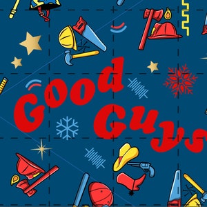 Adornos navideños de terror, buen chico, divertidos, navideños, de invierno, festivos, decoración, editables, PNG y SVG, impresiones de 300 ppp, ideas de combinación