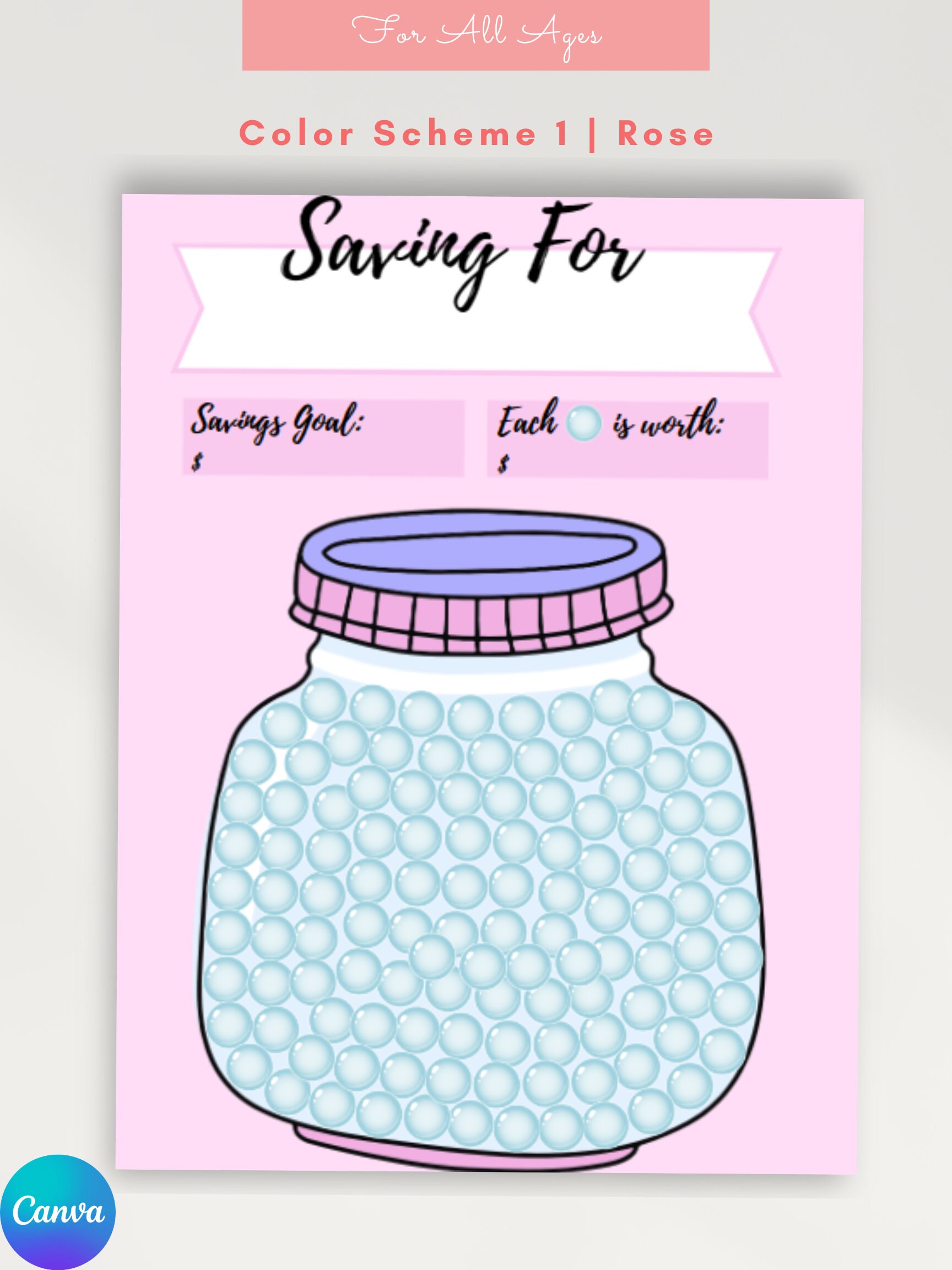 Gum Ball Savings Tracker Savings Coloring Sheet Money Organization Gum ball savings tracker savings coloring sheet money organization