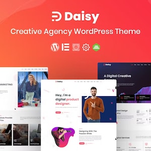 Daisy - Creative Agency WordPress Theme