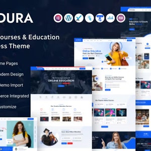 Edura – Online Courses & Education WordPress Theme