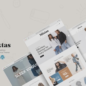 Mixtas - Minimalist Fashion WooCommerce Theme