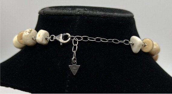 Solid 925 sterling silver vintage multi stone , W… - image 4