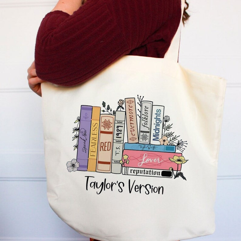 Swiftie Folklore Tote Bag Swiftie Merch Tote Bag Folklore Etsy