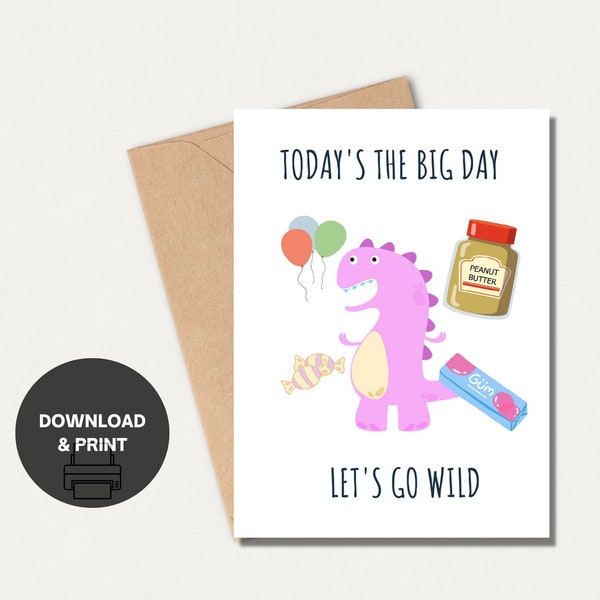 Braces Card | Orthodontist Card | Celebrate Braces On/Off | Printable/ Instant Download