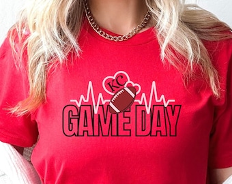 Kansas City Chief Shirt, KC T-shirt, Chiefs Fan Gift, Women's Kansas City shirt, Game Day T shirt, Football Kansas City shirt