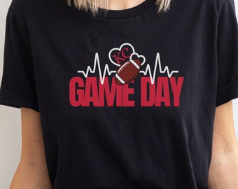 Kansas City Shirt, KC Chiefs Fan T-shirt, Kansas City Football shirt, Women's Kansas City shirt, Football KC shirt, Football Kansas City Fan