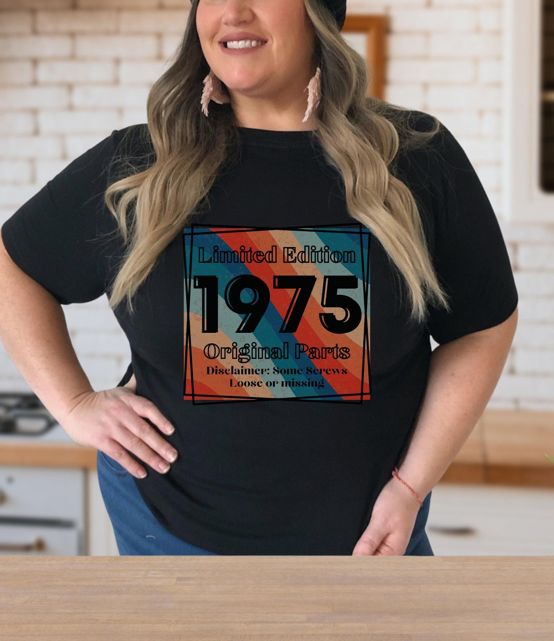 Vintage 1975 T-shirt, Custom Birthday Gift for Men, Custom Birthday ...