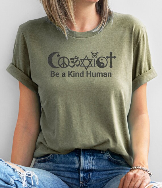 Coexist T-Shirt - Kindness Tee - Multiple Religions Tshirt Coexist T-Shirt - Kindness Tee - Multiple Religions Tshirt