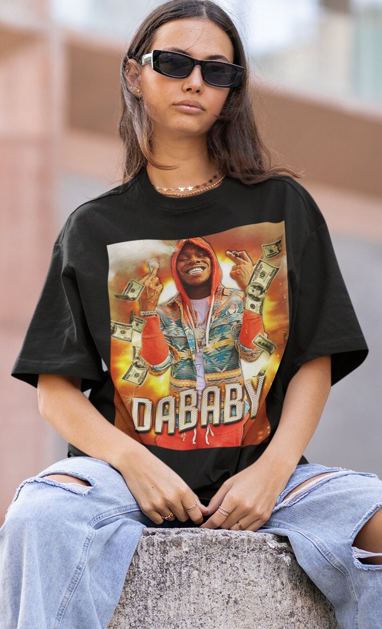 DABABY TSHIRT Dababy sweatshirt Dababy Hiphop RnB Rapper T shirt T shirt Overhemd Tee Trui Sweatshirt