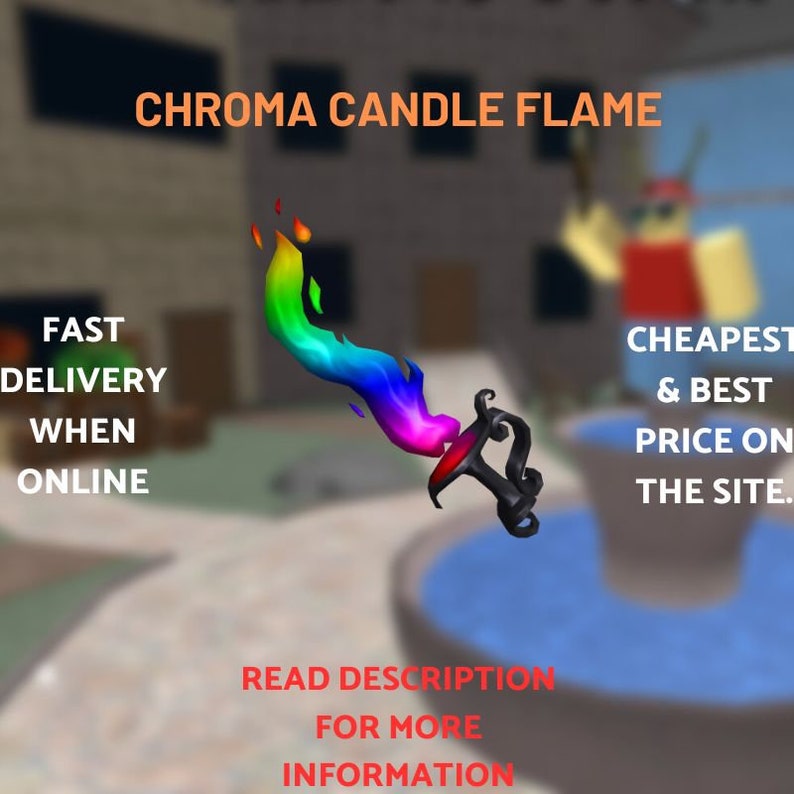 MM2 Chroma Candle Flame Weapon Murder Mystery 2 Etsy