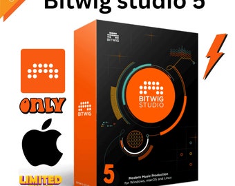 Bitwig Studio 5 (2024) ist die ultimative Musikproduktionssoftware: Nur für MacOS-Anwender, VST-Plug-ins, Reverb, Ihre One-Stop-Lösung