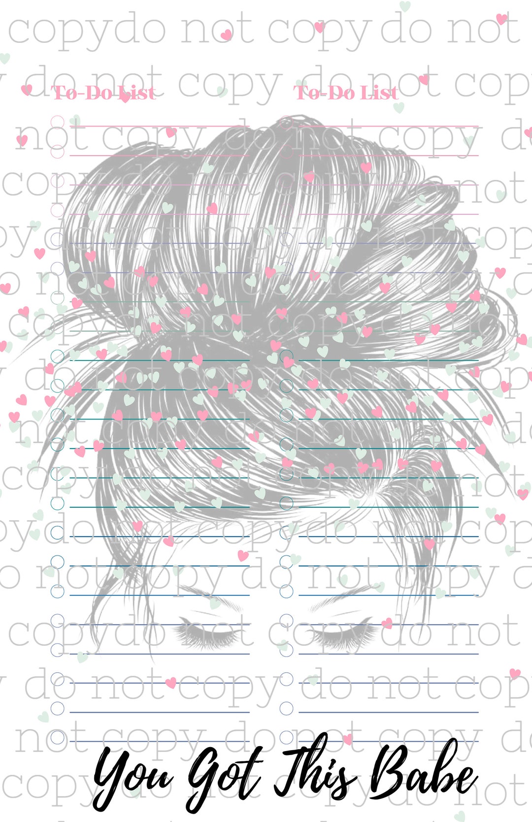 Printable Notepad - Etsy