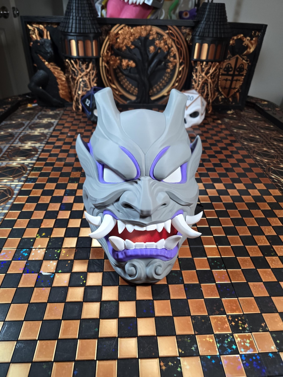 Mehow Mask Mewtwo Menpo Mask - Cosplay, Home Decoration - Etsy