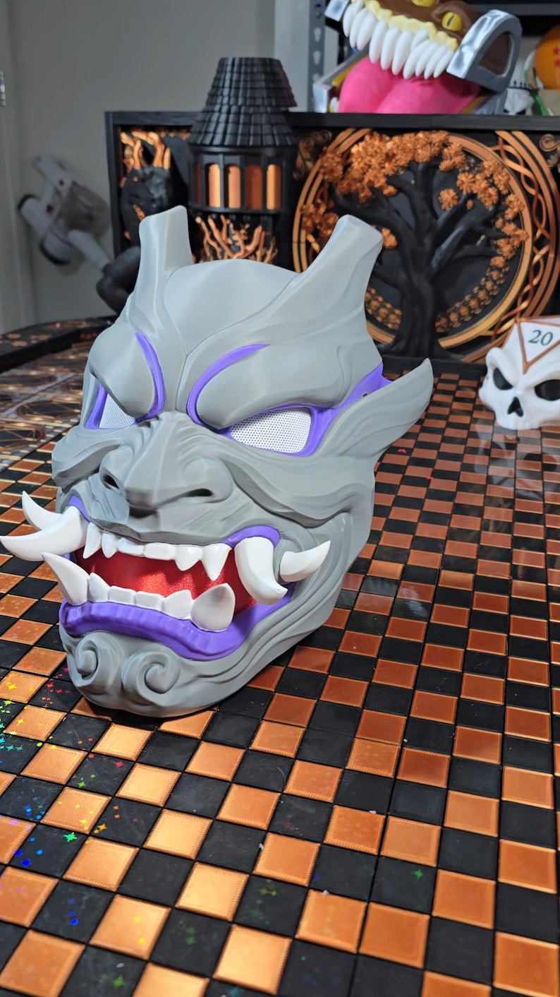 Mehow Mask Mewtwo Menpo Mask - Cosplay, Home Decoration - Etsy