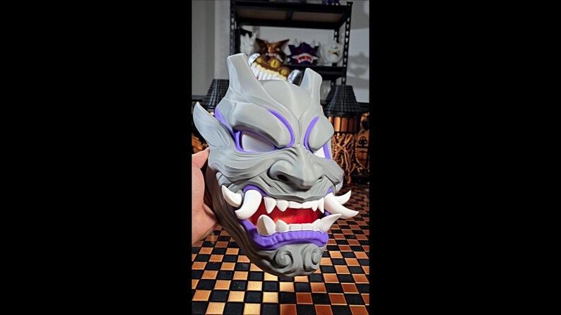 Mehow Mask Mewtwo Menpo Mask - Cosplay, Home Decoration - Etsy