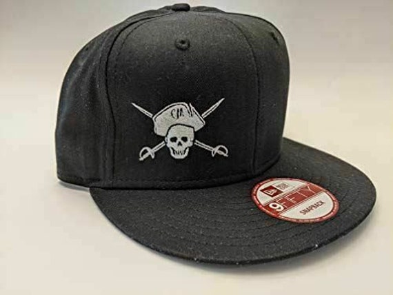 Captain Morgan Signature Pirate Logo Hat - Black - Gem