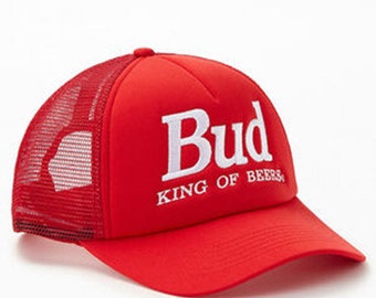 Budweiser Bud King of Beers Meshback Hat