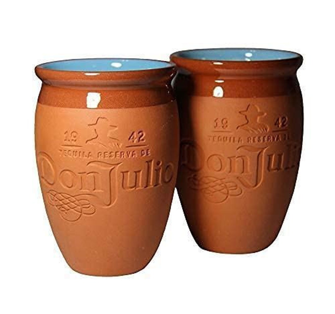 Don Julio Terra Cotta Jarritos Cups Set of 2 - Etsy