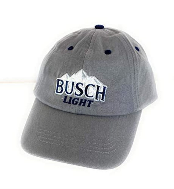 BUSCH Light Gray Snap Back Hat - image 1