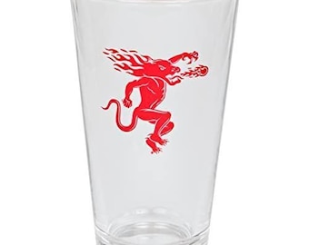 Vaso de pinta de whisky Fireball 834323