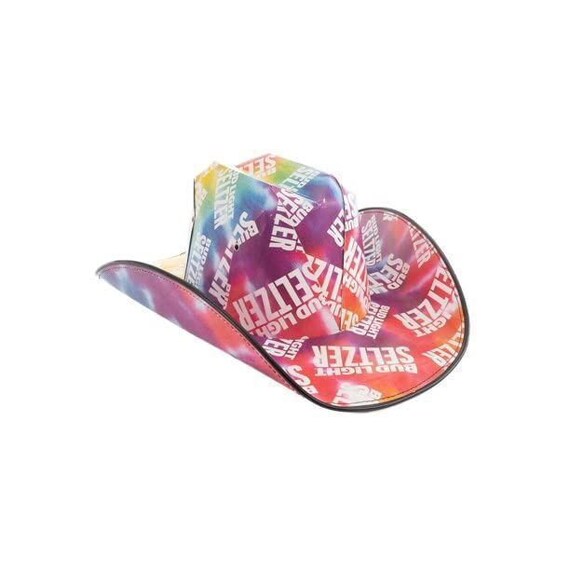 Bud Light Seltzer Carboard Cowboy Hat
