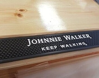 Johnnie Walker Scotch Bar Drip Mat - Keep Walking