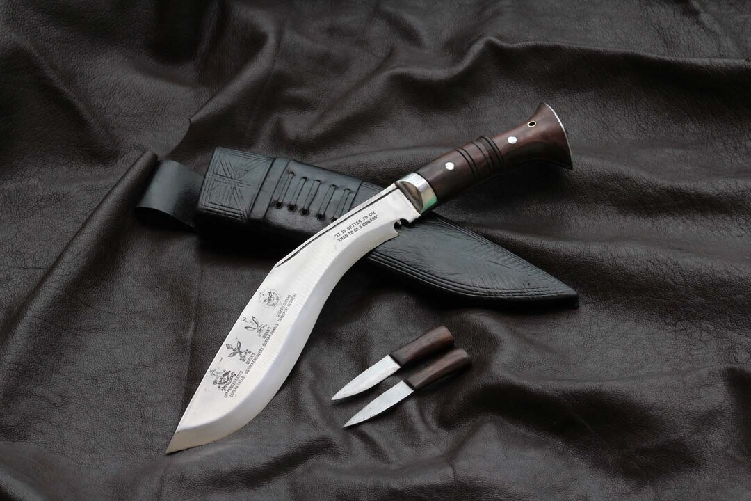 11 Inches Long Blade Leaf Victoria Crossvc Ganjawa Khukurigurkha Kukri