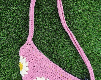 Crochet Crossbody Fanny Pack