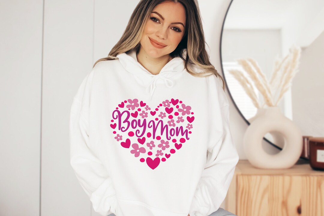 Boy Mom Hoodie Cute Boy Mom Hoodie Boy Mom Hoodies for Boy Etsy