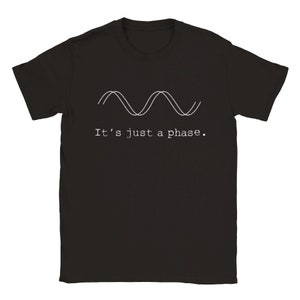 Just A Phase Synthesizer T-shirt Black