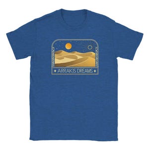 Dune T-Shirt, Arrakis Dreams - Dune fan gift, Sci-fi Gift, T-Shirt Dune, nerd gift, geek gift.