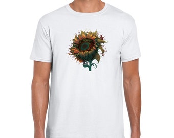 Sunflower Illustrative T-shirt
