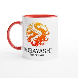 Kobayashi Porcelain 11oz Ceramic Mug - Pefect Gift for cult movie lovers