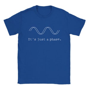 Just A Phase Synthesizer T-shirt Royal