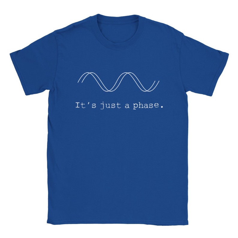 Just A Phase Synthesizer T-shirt Royal