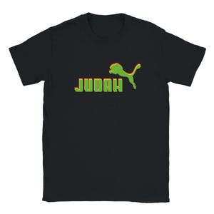 Lion of Judah T-shirt - Rasta T-Shirt - Red / Gold / Green - Reggae Vibrations