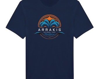 Camiseta de las dunas del Parque Nacional Arrakis – Regalo de ciencia ficción