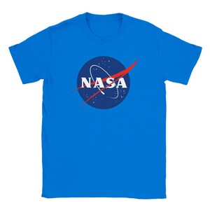 Camiseta com logotipo de almôndega da NASA - Camiseta nerd do espaço - Camiseta da NASA - Astronomia e exploração espacial