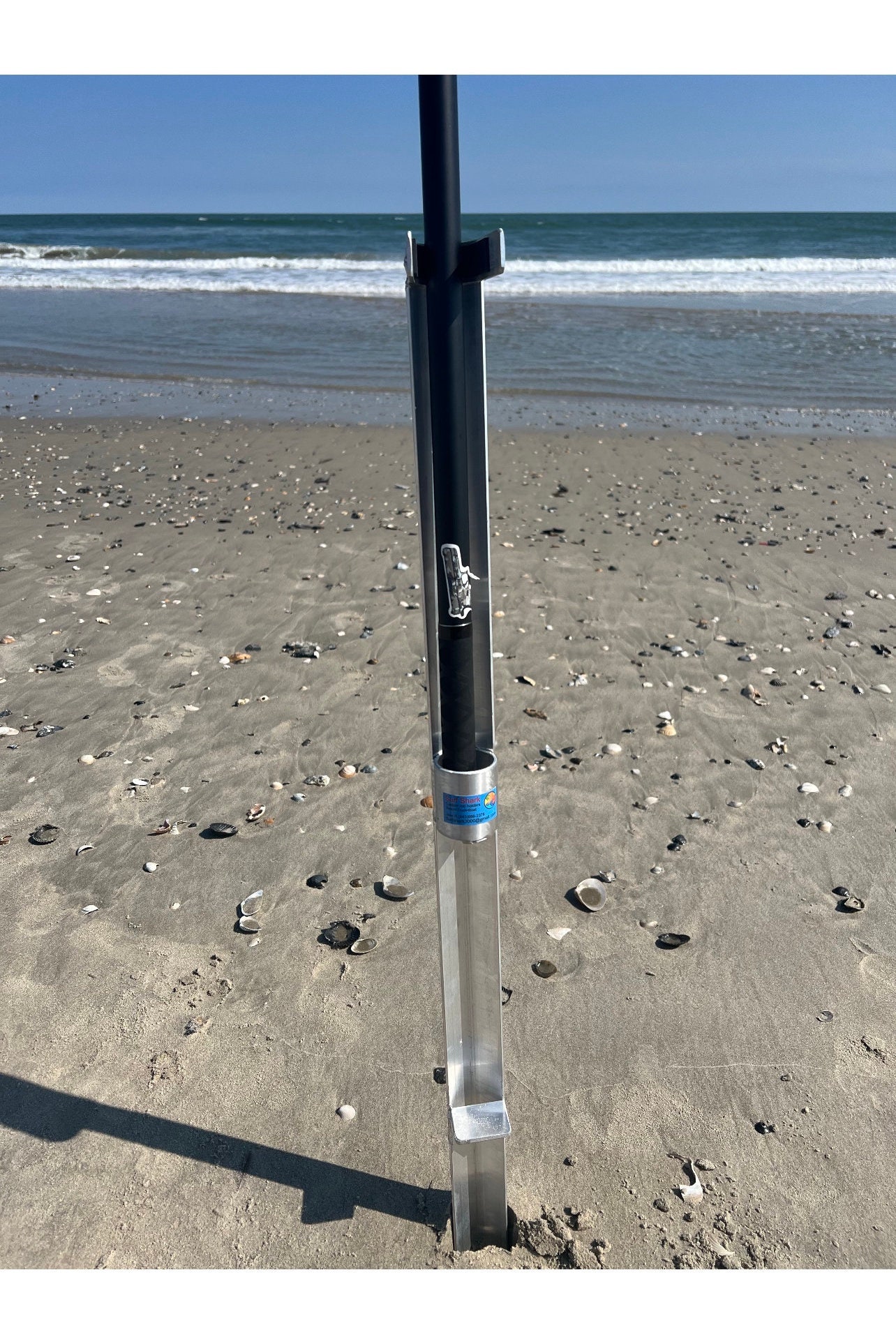 2' Sand Spike aluminum fishing rod holder for Sale in Chino Hills